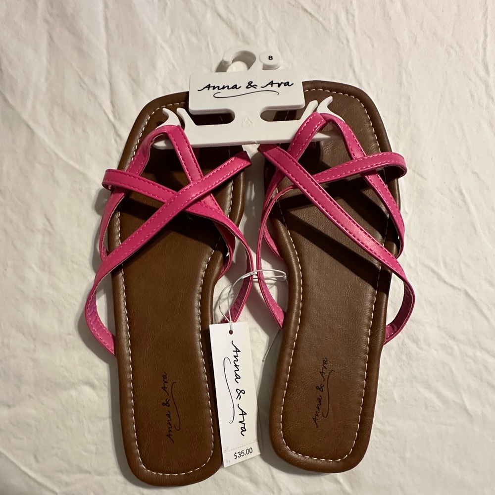 NWT Anna & Ava Sandals